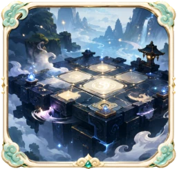 灵脉棋盘地面主题